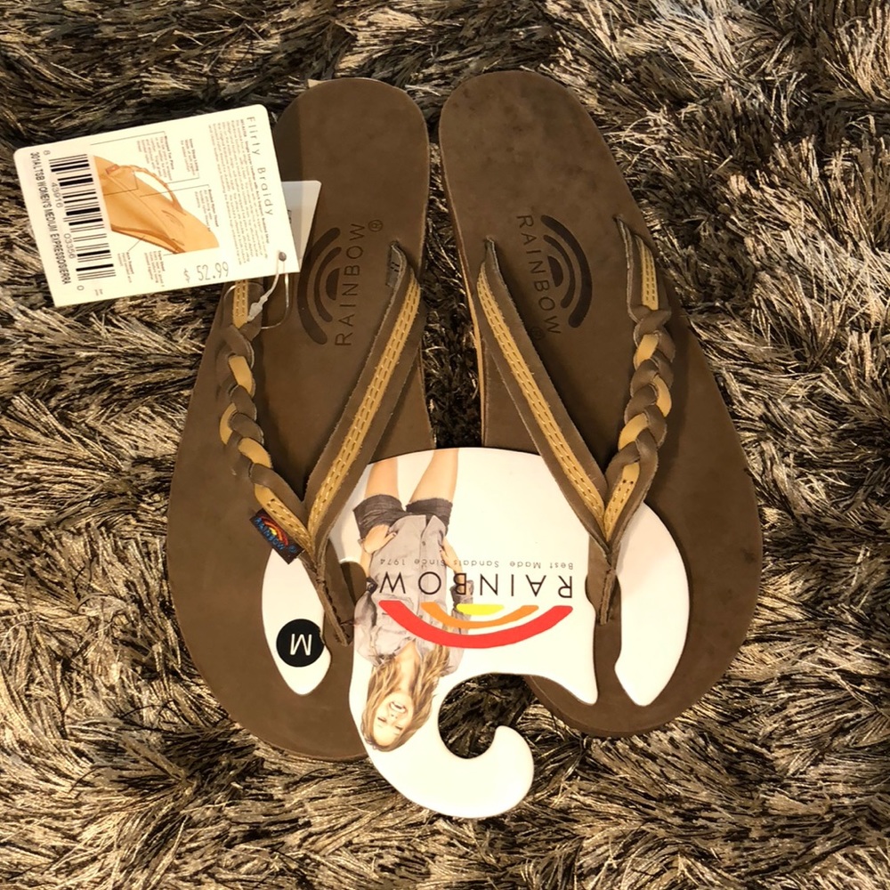 Rainbow Flirty Brandy Sandal NWT